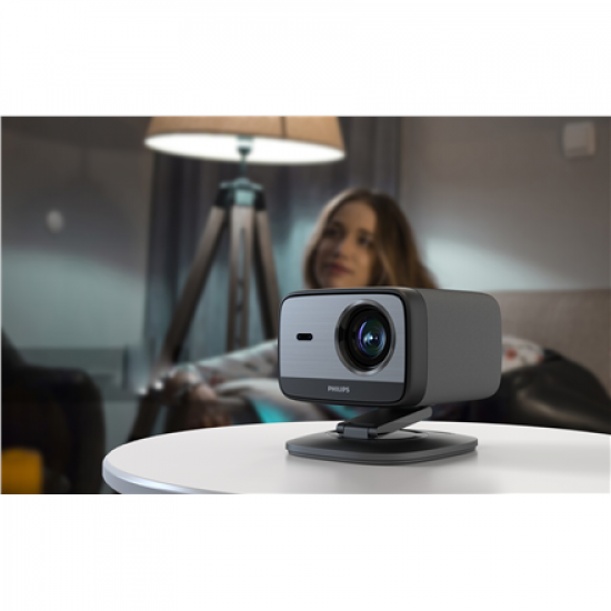 Philips | NeoPix 450 Smart | Full HD (1920x1080) | 500 ANSI lumens | Dark Grey | Smart Projector | Wi-Fi