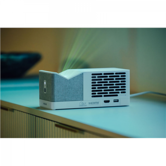 Philips | Screeneo UL5 Smart | Full HD (1920x1080) | 550 ANSI lumens | 1800:1 | White | 4:3, 16:9 | 1800:1 | Triple Laser Ultra Short Throw Projector | Wi-Fi