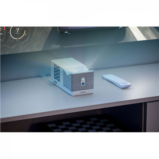 Philips | Screeneo UL5 Smart | Full HD (1920x1080) | 550 ANSI lumens | 1800:1 | White | 4:3, 16:9 | 1800:1 | Triple Laser Ultra Short Throw Projector | Wi-Fi