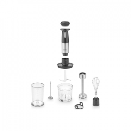 Caso | Cordless 4in1 Hand Blender Set | Click & Mash | Hand Blender | 180 W | Number of speeds Variable speed control | Stainless Steel/Black