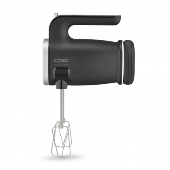 Caso Cordless Hand Mixer | Click & Mix | Hand Mixer | 150 W | Number of speeds 8 | Stainless Steel/Black