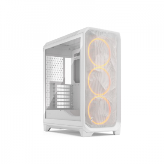 Fractal Design Meshify 3 | White RGB TG Clear Tint | Mid-Tower | Power supply included No | ATX