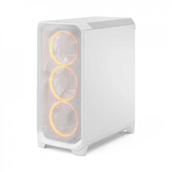 Fractal Design Meshify 3 | White RGB TG Clear Tint | Mid-Tower | Power supply included No | ATX