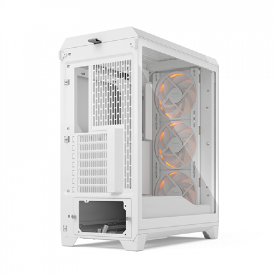 Fractal Design Meshify 3 | White RGB TG Clear Tint | Mid-Tower | Power supply included No | ATX