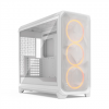 Fractal Design Meshify 3 XL | White RGB TG Clear Tint | Mid-Tower | Power supply included No | ATX