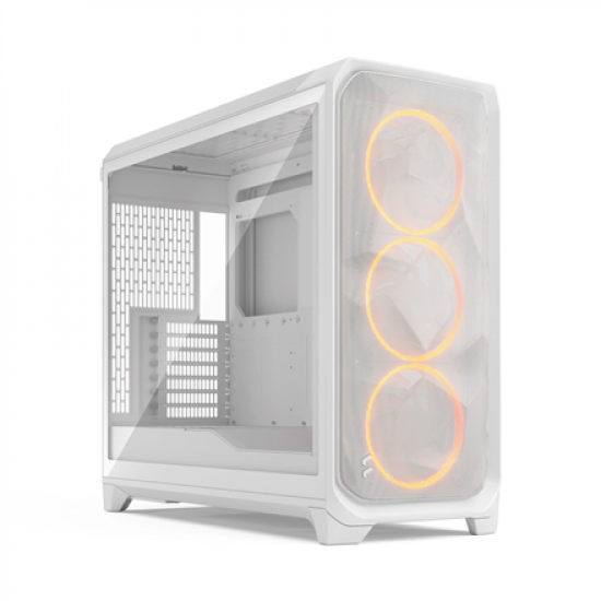 Fractal Design Meshify 3 XL | White RGB TG Clear Tint | Mid-Tower | Power supply included No | ATX
