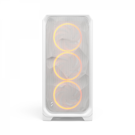 Fractal Design Meshify 3 XL | White RGB TG Clear Tint | Mid-Tower | Power supply included No | ATX