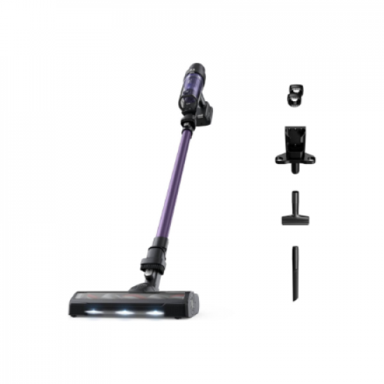 TEFAL | Vacuum cleaner | TY6A31 | Cordless operating | Handstick | 140 W | Operating time (max) 180 min | Purple/Black