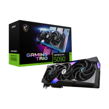 MSI GeForce RTX 5090 32G GAMING TRIO OC | NVIDIA | 32 GB | GeForce RTX 5090 | GDDR7 | HDMI ports quantity 1 | PCI Express Gen 5