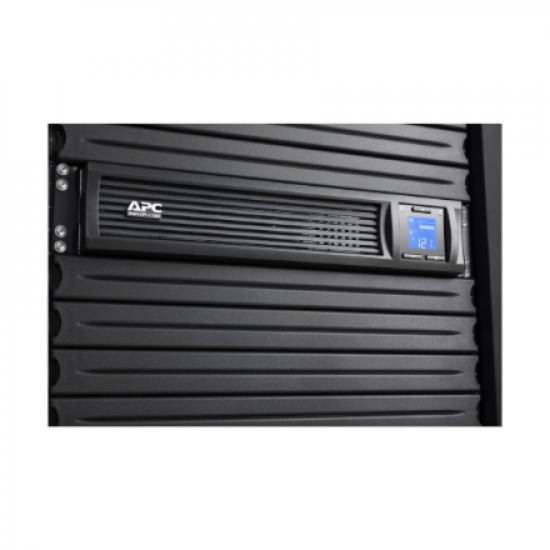 Schneider Electric APC Smart-UPS C, Rackmount 2U, 4x IEC C13 outlets, SmartConnect port, USB and serial communication, AVR, graphic LCD | SMC1000I-2UC | 1000 VA | 600 W | 230 V