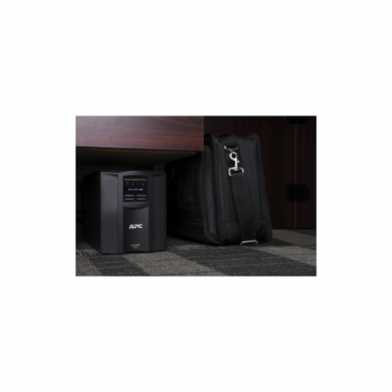 Schneider Electric APC Smart-UPS, Tower, 8x IEC C13 outlets, SmartConnect Port+SmartSlot, AVR, LCD | SMT1000IC | 1000 VA | 700 W | 230 V