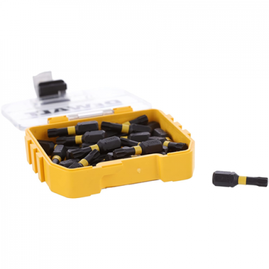 DEWALT DT70558T-QZ Extreme FLEXTORQ 25pc Set T25 25mm in Small Bulk Storage Case