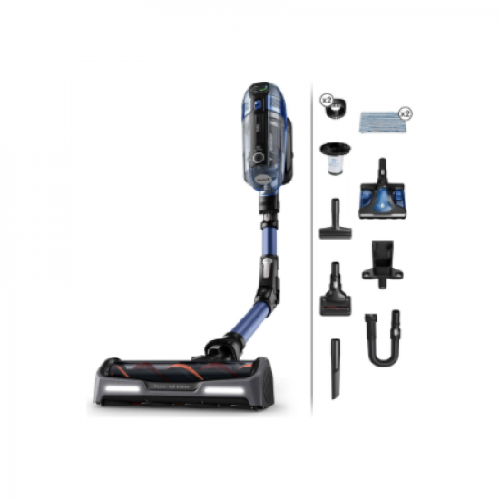 TEFAL | Vacuum cleaner | TY99C X-Force Flex 14.60 Aqua | Cordless operating | Handstick and Handheld | 32.4 V | Black/Blue | Warranty 24 month(s)