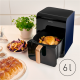 Panasonic Air Fryer | NF-CC600AXE | Power 1450 W | Capacity 6 L | Black