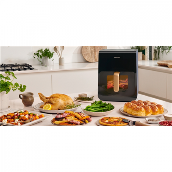 Panasonic Air Fryer | NF-CC600AXE | Power 1450 W | Capacity 6 L | Black