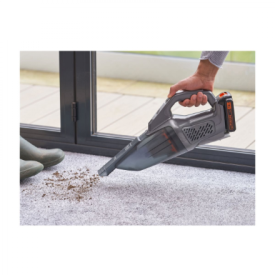 BLACK & DECKER | Vacuum Cleaner | BCHV001B-XJ | Cordless operating | Handstick | 18 V | Operating time (max) 12 min | Grey