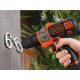 BLACK & DECKER | Cordless Multievo Drill Driver | MT218K-QW | 18 V | 1.5 Ah | Lithium