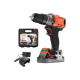 BLACK & DECKER | Cordless Drill Driver | BCD383D1XK-QW | 18 V | 2.0 Ah | Lithium