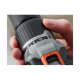 BLACK & DECKER | Cordless Drill/Driver with  2.0 Ah/4.0 Ah Battery | BCD003MEM2K-QW | 18 V | 2.0/4.0 Ah | Lithium