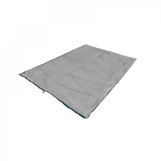 Easy Camp Starling Square Blue 10°C | Sleeping Bag | One-way, L-shaped