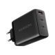 AXAGON GaN wallcharger, 3x port (USB-A + 2x USB-C), PD3.0/PPS/QC4+/SFC2.0/AFC/SCP/FCP/Apple, 100W | ACU-DPQ100