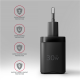 AXAGON Sil wallcharger 1x port USB-C, PD3.0/PPS/QC4+/SFC/AFC/Apple, 30W | ACU-PD30