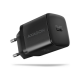 AXAGON Sil wallcharger 1x port USB-C, PD3.0/PPS/QC4+/SFC/AFC/Apple, 30W | ACU-PD30