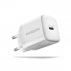 AXAGON Sil wallcharger 1x port USB-C, PD3.0 /PPS/QC4+/SFC/AFC/Apple, 30w | ACU-PD30W