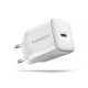 AXAGON Sil wallcharger 1x port USB-C, PD3.0 /PPS/QC4+/SFC/AFC/Apple, 30w | ACU-PD30W