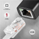 AXAGON ADE-ARC USB-C Gigabit Ethernet Adapter