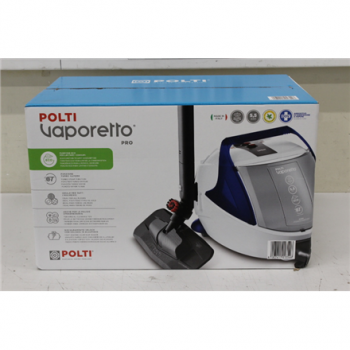 SALE OUT. Polti PTEU0313 Vaporetto Pro 100 Eco Power Steam cleaner, Power 1900 W, White/Blue | Polti | Steam cleaner | PTEU0313 Vaporetto Pro 100 Eco Power | Power 1900 W | Steam pressure 5.5 bar | Water tank capacity 2 L | White/Blue | DAMAGED PACKAGING