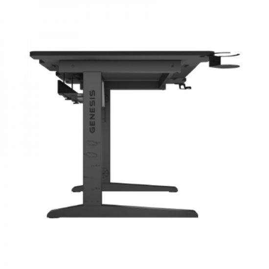 Genesis | Modular Gaming Desk | Holm 140 RGB | Anthracite Black
