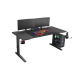 Genesis | Modular Gaming Desk | Holm 160 RGB | Anthracite Black