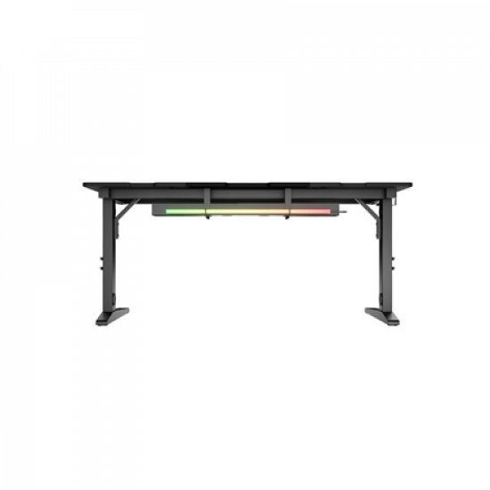 Genesis | Modular Gaming Desk | Holm 160 RGB | Anthracite Black