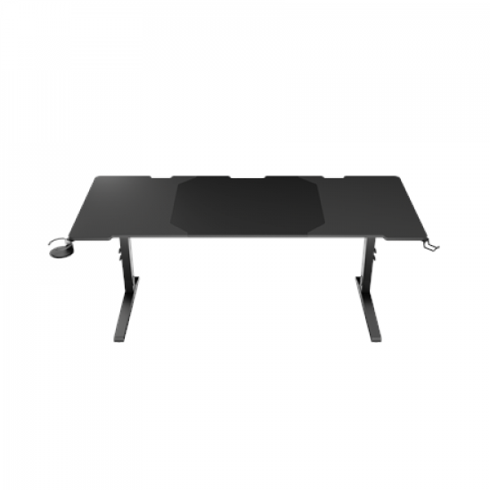 Genesis | Modular Gaming Desk | Holm 180 RGB | Anthracite Black
