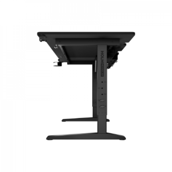 Genesis | Modular Gaming Desk | Holm 180 RGB | Anthracite Black