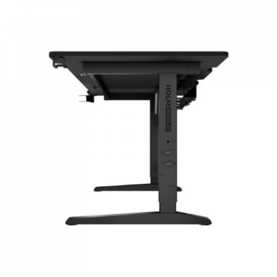 Genesis | Modular Gaming Desk | Holm 180 RGB | Anthracite Black
