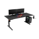 Genesis | Modular Gaming Desk | Holm 180 RGB | Anthracite Black