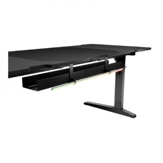 Genesis | Modular Gaming Desk | Holm 180 RGB | Anthracite Black