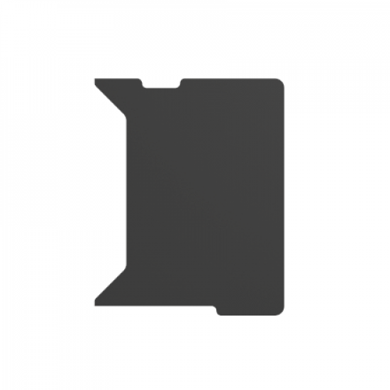 Genesis | Holm Modular Side Desk Top Right 60cm | NDS-2283 | Anthracite Black