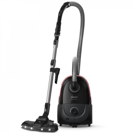 Philips | Vacuum cleaner | XD6142/12 | Bagged | Power 900 W | Dust capacity 4 L | Deep black