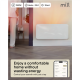 Mill Invisible Smart WiFi Heater | PA1500WIFI4 | Panel Heater | 1500 W | Suitable for rooms up to 18-22 m² | White | IPX4