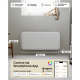 Mill Invisible Smart WiFi Heater | PA1500WIFI4 | Panel Heater | 1500 W | Suitable for rooms up to 18-22 m² | White | IPX4