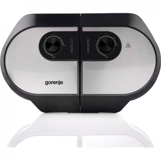 Gorenje | Mini Grill, Waffle plate | WM1400SB | Electric Grill | 1400 W | Diameter 18 cm | Black