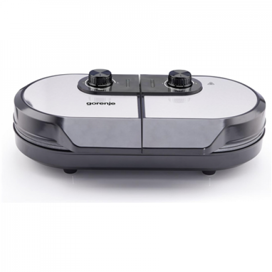 Gorenje | Mini Grill, Waffle plate | WM1400SB | Electric Grill | 1400 W | Diameter 18 cm | Black