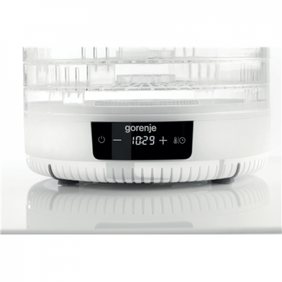 Gorenje | Food Dryer | FDK500GCW | Power 380 W | Number of trays 5 | Integrated timer | White