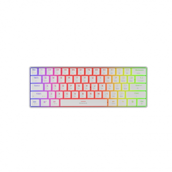 Genesis THOR 660 G2 | Gaming keyboard | Wireless/Wired | US | White | 2.4 GHz, Bluetooth, USB | Linear