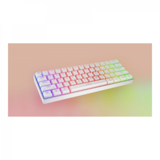 Genesis | THOR 660 G2 | Gaming Keyboard | Wireless/Wired | US | RGB | White | 2.4GHz, Bluetooth, USB-C | Linear