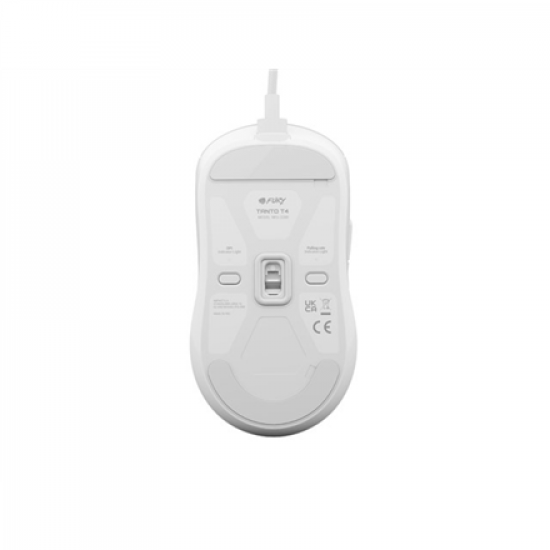 Fury | Gaming Mouse | Tanto T4 | Wired | USB | White