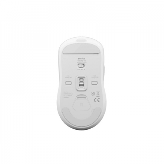 Fury | Gaming Mouse | Tanto T4 | Wired/Wireless | 2.4 GHz, Bluetooth, USB | White